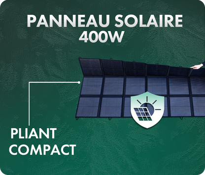 PANNEAU SOLAIRE PLIANT 400W ORIUM