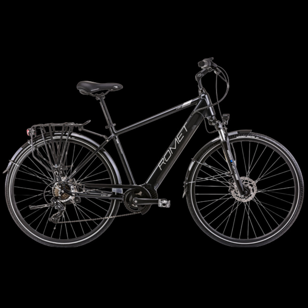 Vélo Trekking Électrique 28" - ROMET - Wagant 1 Moteur Central