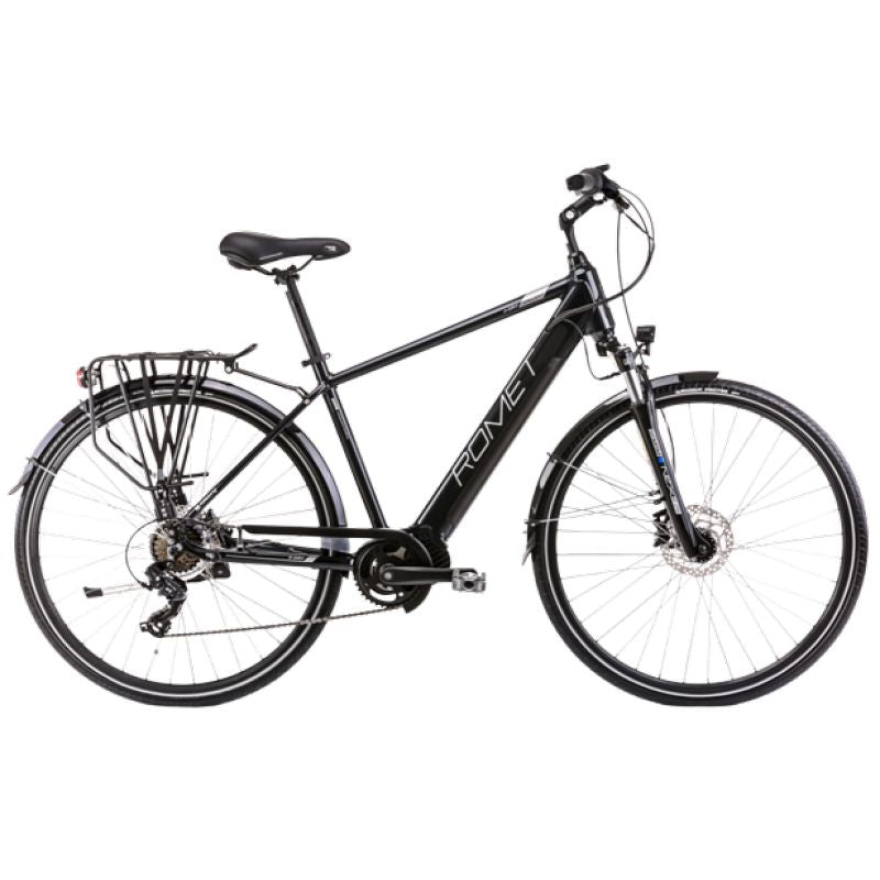 Vélo Trekking Électrique 28" - ROMET - Wagant 1 Moteur Central