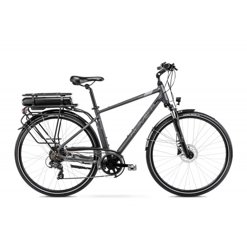 Vélo Trekking Électrique 28" - ROMET - Wagant 1 Moteur Roue Arrière