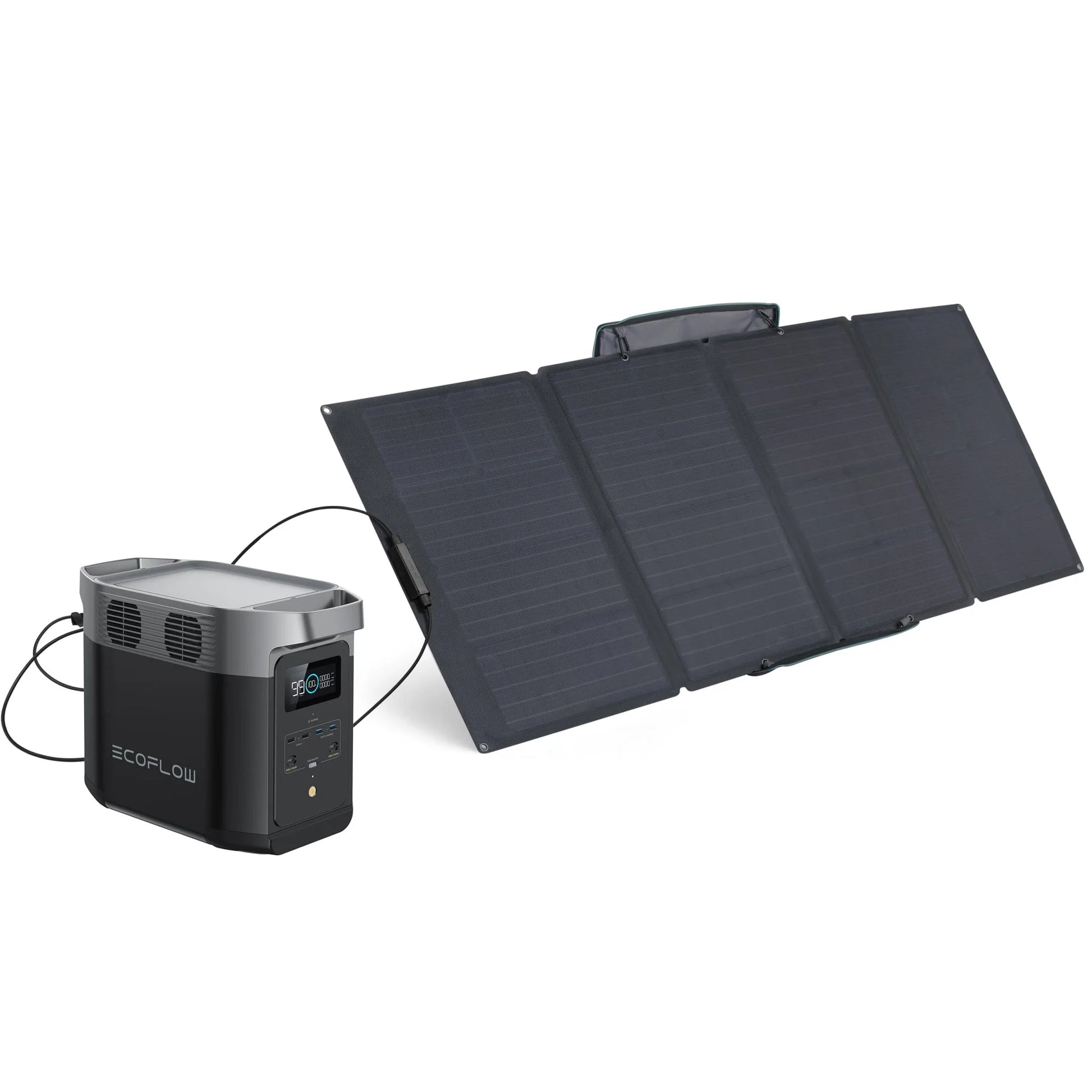 Pack Ecoflow Delta 2 + panneau solaire 110w 160W 220w ou 400w – WMCV  EXTREME SHOP