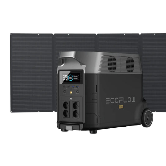 Pack ECOFLOW Delta PRO + panneau solaire pliable 220w ou 400w