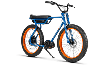 Vélo fatbike électrique RUFF BIGGIE PAPOSO BLUE