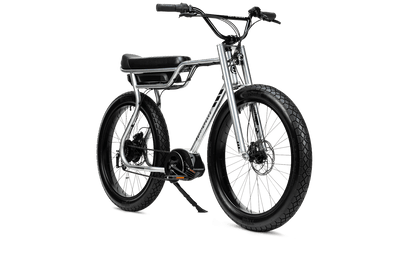 Vélo fatbike électrique RUFF BIGGIE Delirium Silver