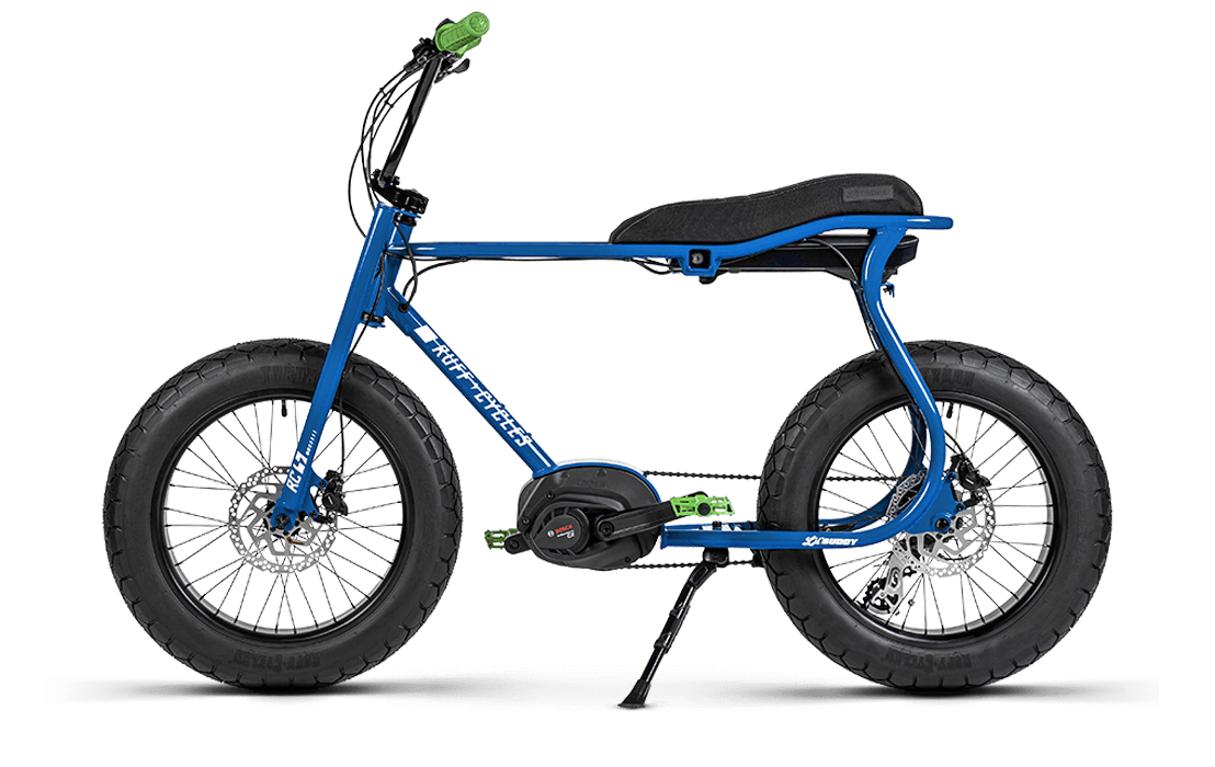 Vélo électrique RUFF CYCLE LIL'BUDDY ACTIVE LINE 300Wh BLEU/VERT